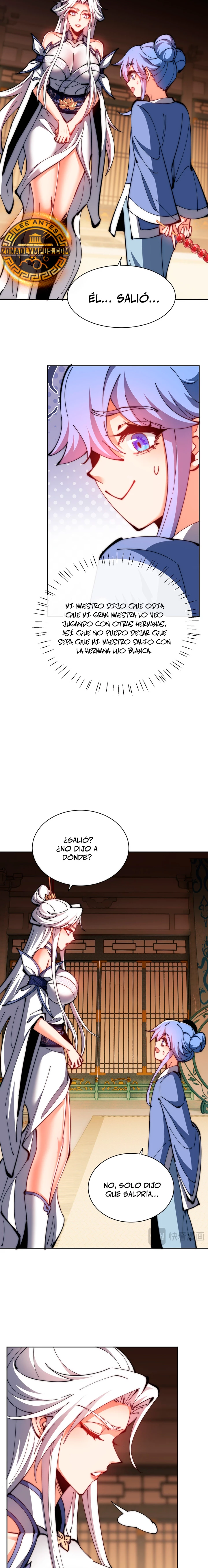 Maestra, este Discípulo Villano no puede ser el Hijo Sagrado Capitulo 89 página 11