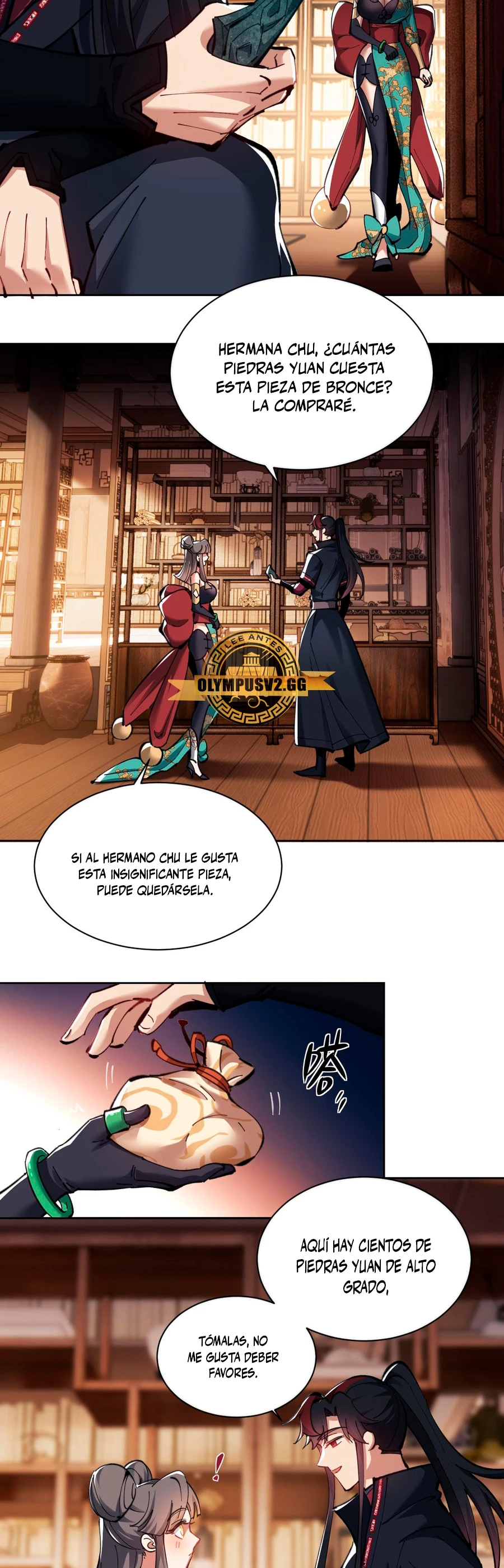Maestra, este Discípulo Villano no puede ser el Hijo Sagrado Capitulo 9 página 19