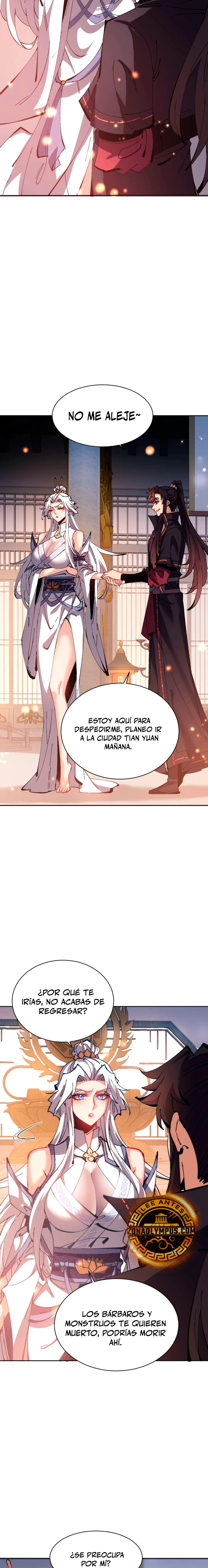 Maestra, este Discípulo Villano no puede ser el Hijo Sagrado Capitulo 91 página 3