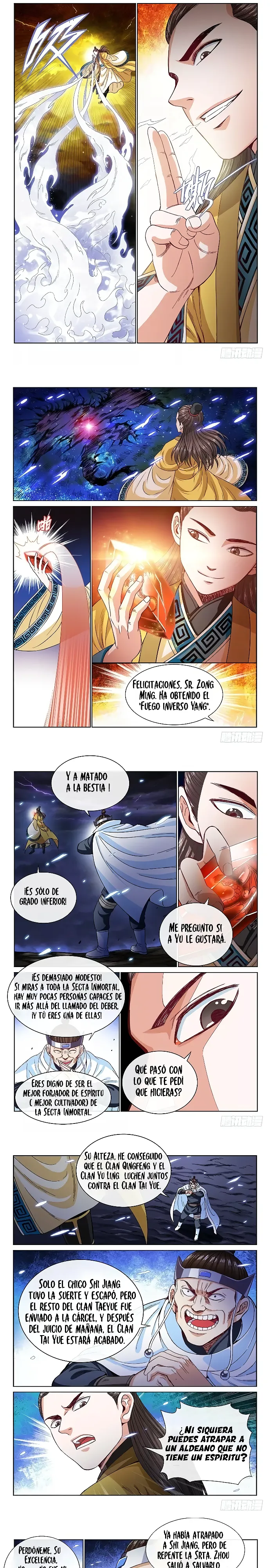 Soy El Gran Cultivador Inmortal Capitulo 98 página 3