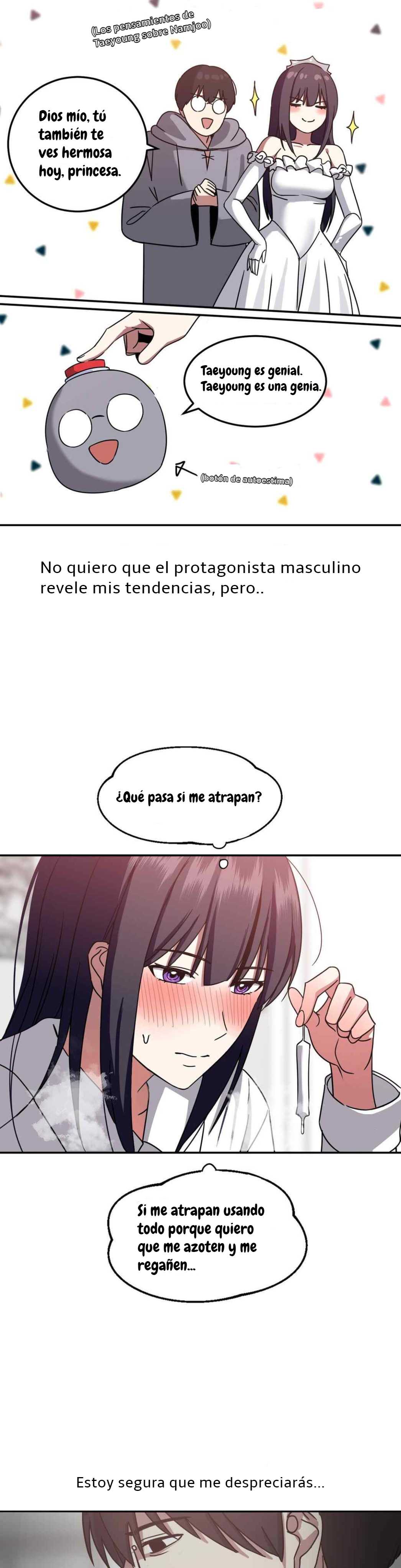 ¡¿Gwatap, una mujer inexpugnable, es una pervertida?! Capitulo 6 página 10
