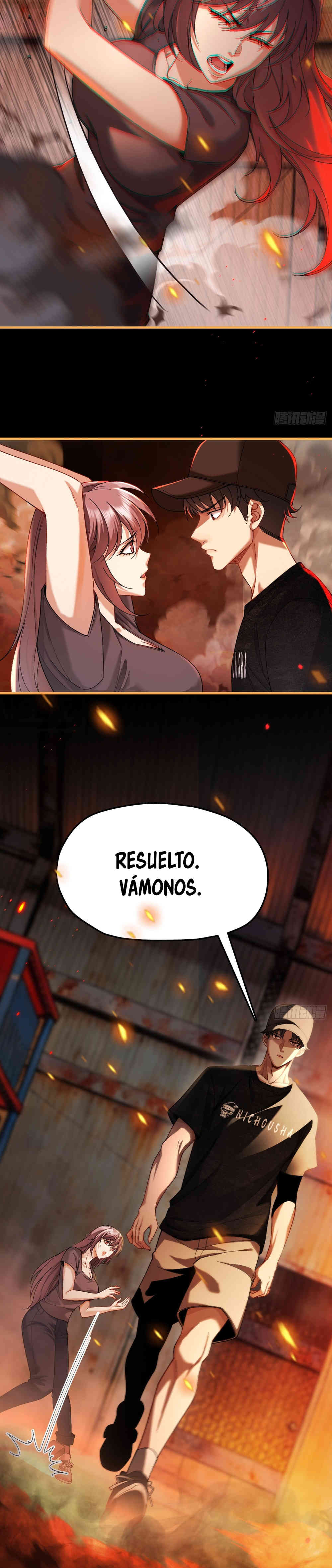 Apocalipsis de Calor Extremo: Me Convertí en Dios Gracias a Mi Refugio Capitulo 11 página 3