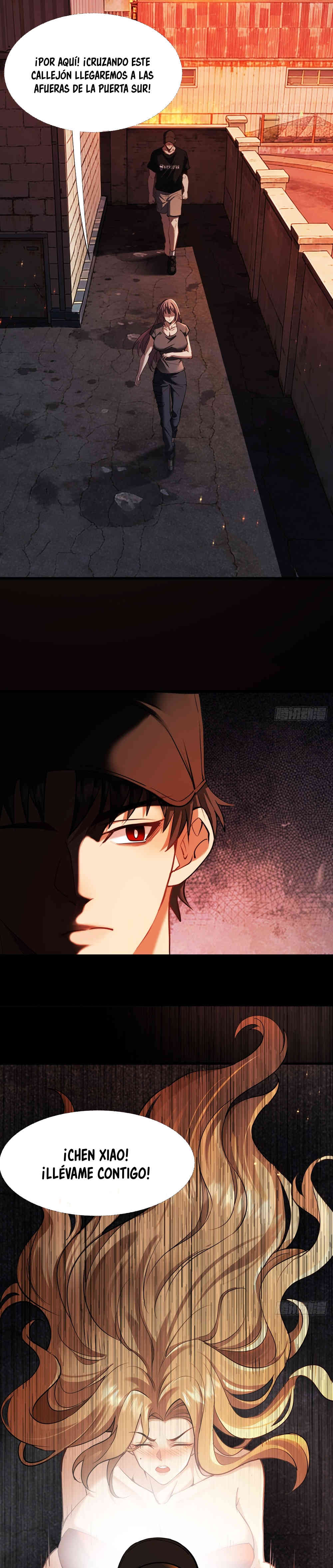 Apocalipsis de Calor Extremo: Me Convertí en Dios Gracias a Mi Refugio Capitulo 11 página 9