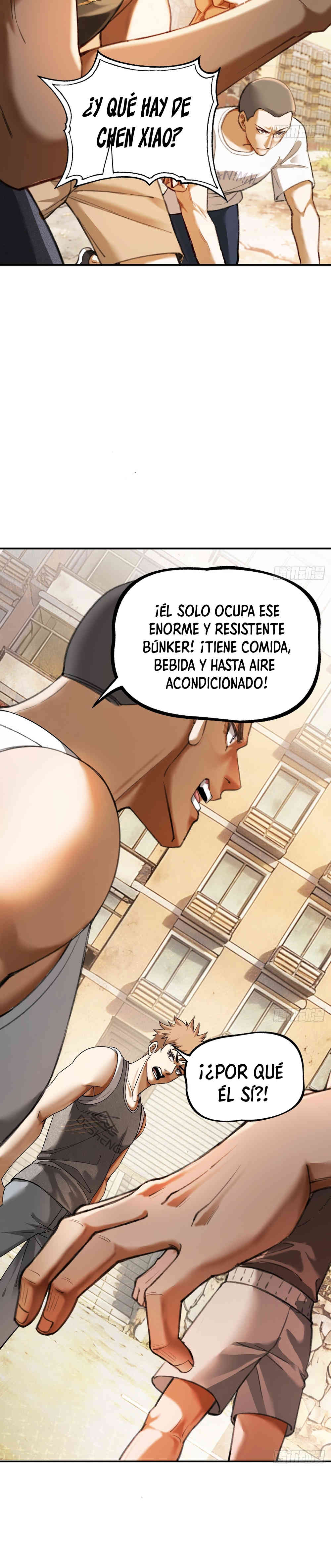 Apocalipsis de Calor Extremo: Me Convertí en Dios Gracias a Mi Refugio Capitulo 14 página 27