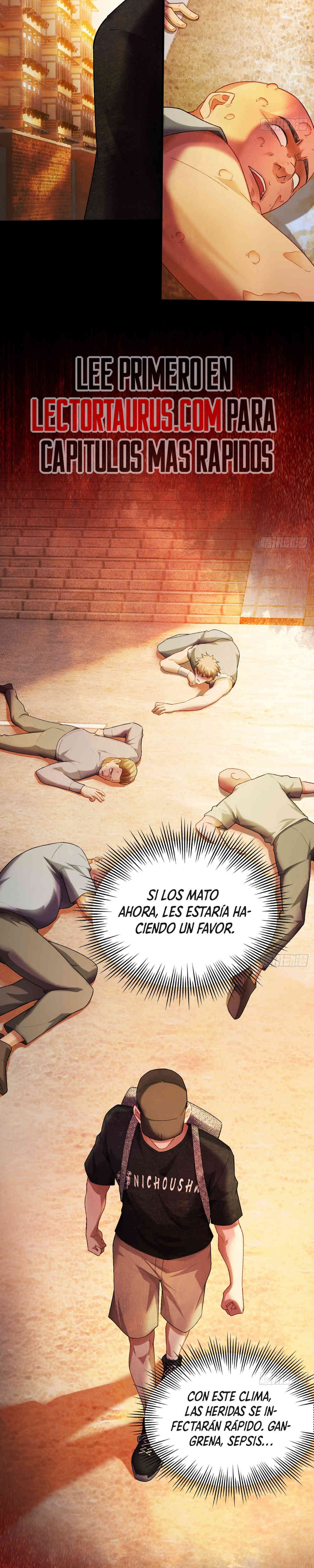 Apocalipsis de Calor Extremo: Me Convertí en Dios Gracias a Mi Refugio Capitulo 15 página 11
