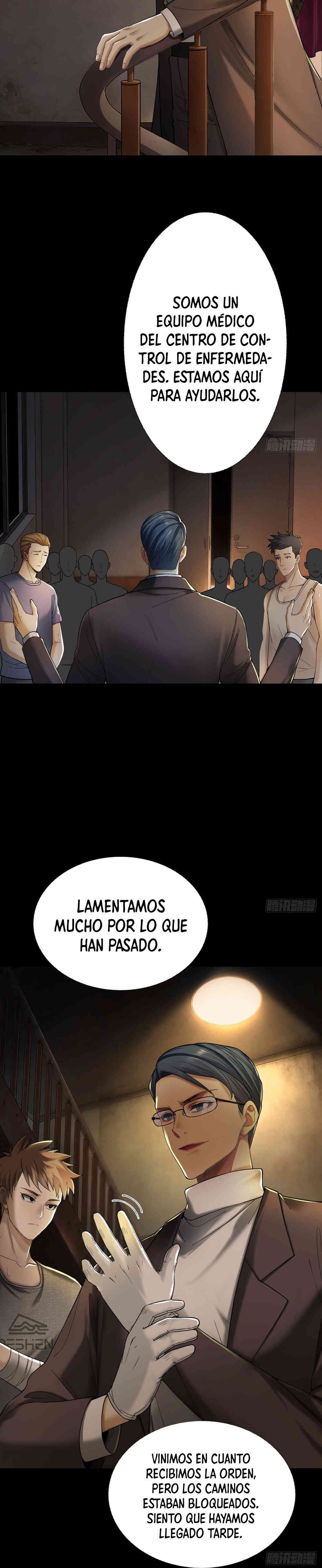Apocalipsis de Calor Extremo: Me Convertí en Dios Gracias a Mi Refugio Capitulo 16 página 19