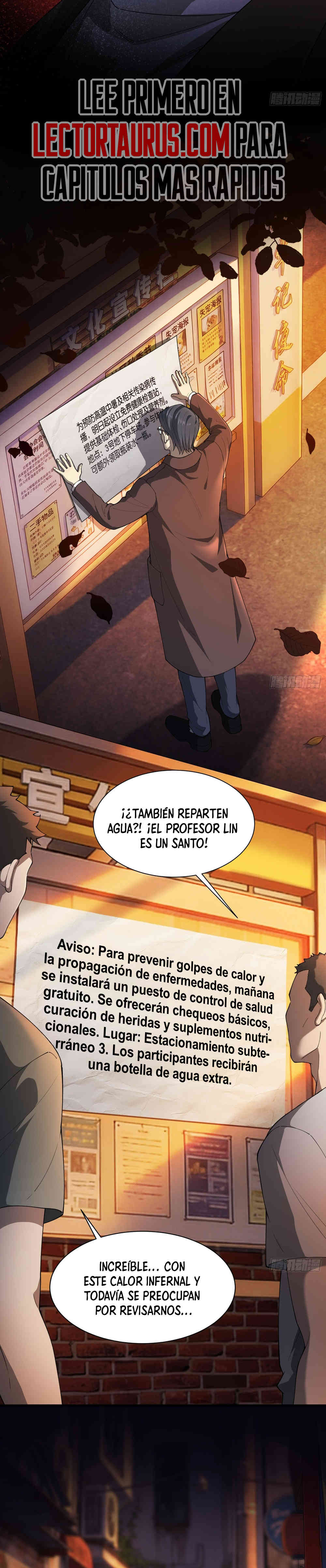 Apocalipsis de Calor Extremo: Me Convertí en Dios Gracias a Mi Refugio Capitulo 17 página 6