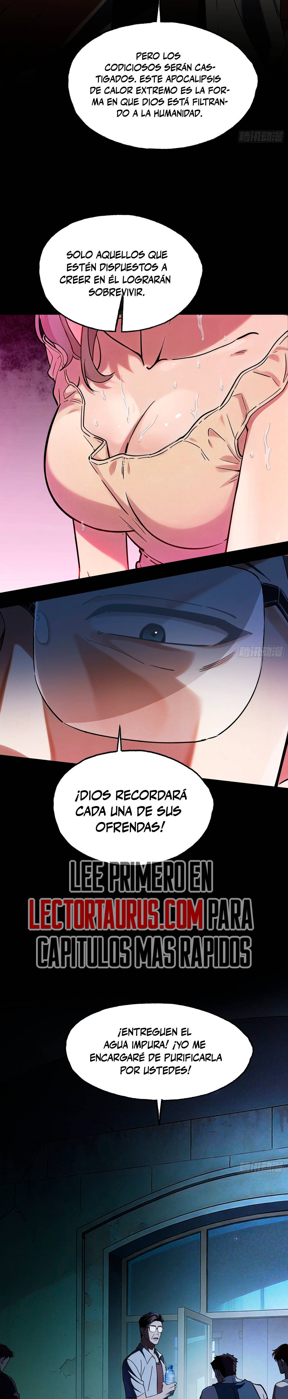 Apocalipsis de Calor Extremo: Me Convertí en Dios Gracias a Mi Refugio Capitulo 26 página 2