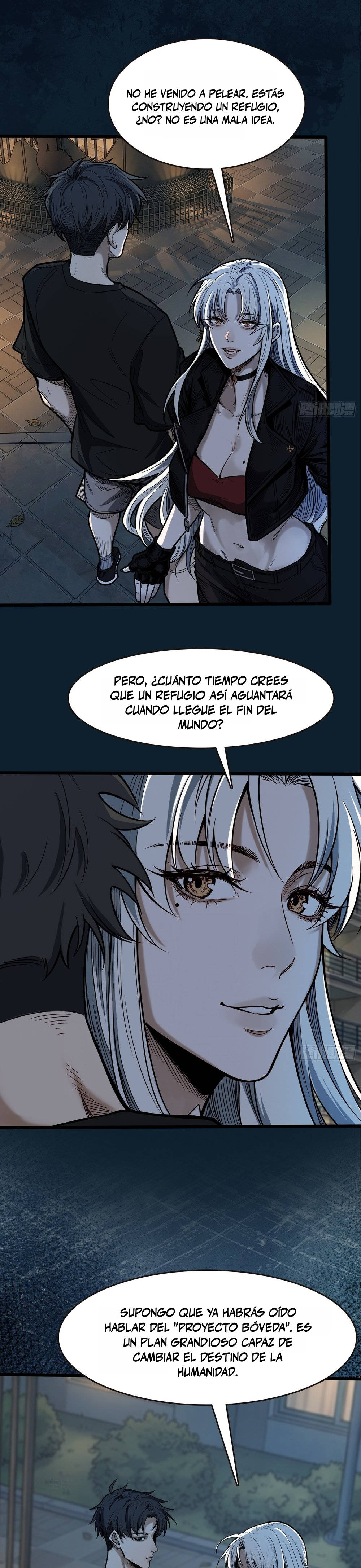 Apocalipsis de Calor Extremo: Me Convertí en Dios Gracias a Mi Refugio Capitulo 36 página 12