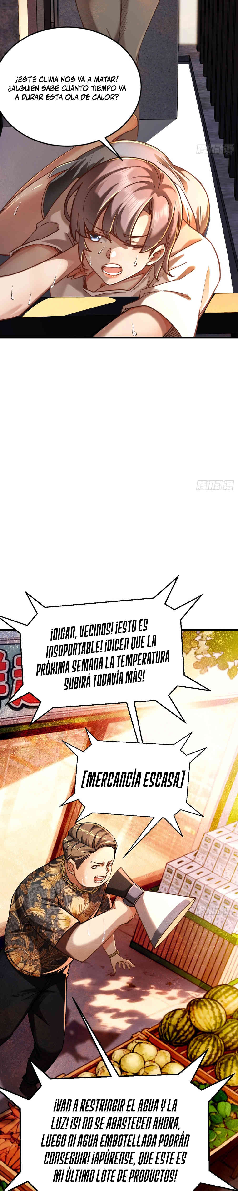 Apocalipsis de Calor Extremo: Me Convertí en Dios Gracias a Mi Refugio Capitulo 4 página 3