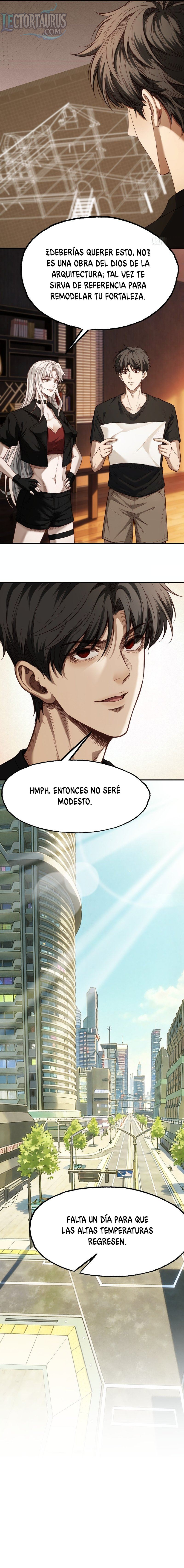 Apocalipsis de Calor Extremo: Me Convertí en Dios Gracias a Mi Refugio Capitulo 53 página 8