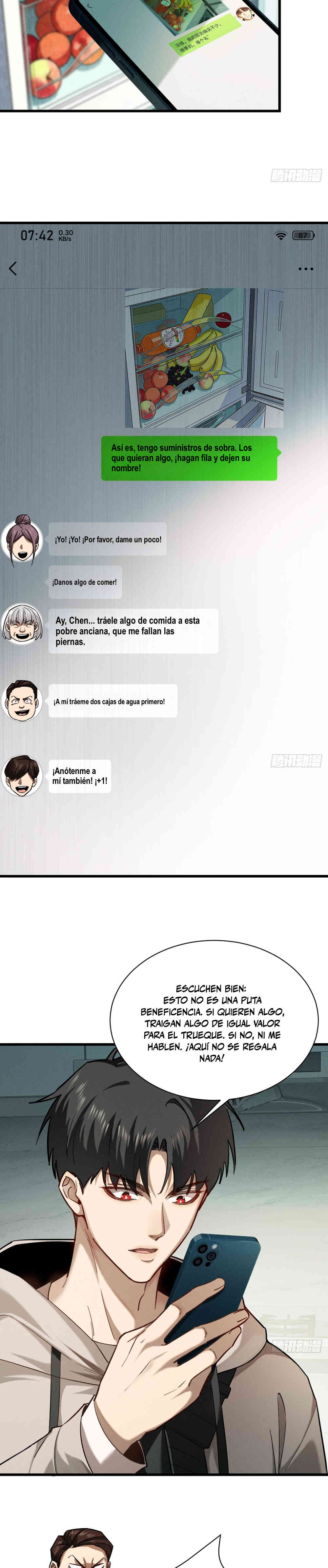 Apocalipsis de Calor Extremo: Me Convertí en Dios Gracias a Mi Refugio Capitulo 9 página 3