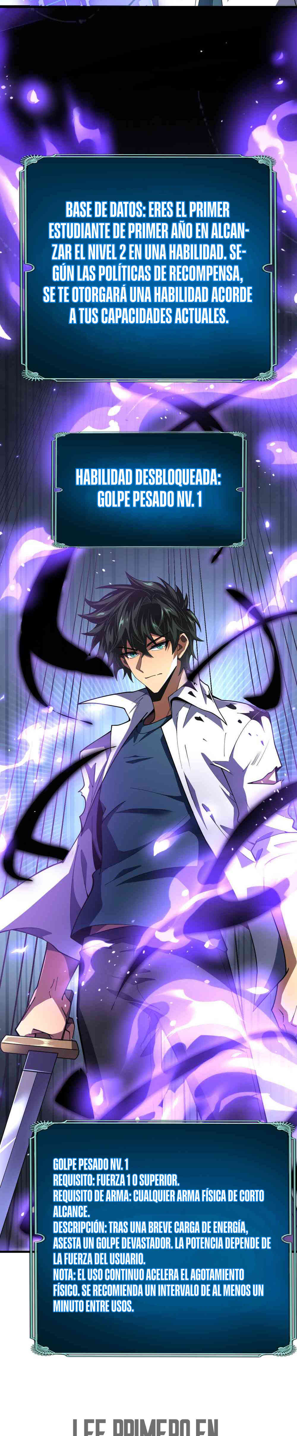 El Estudiante de Rango SS de la Super Academia de Magia Capitulo 3 página 40