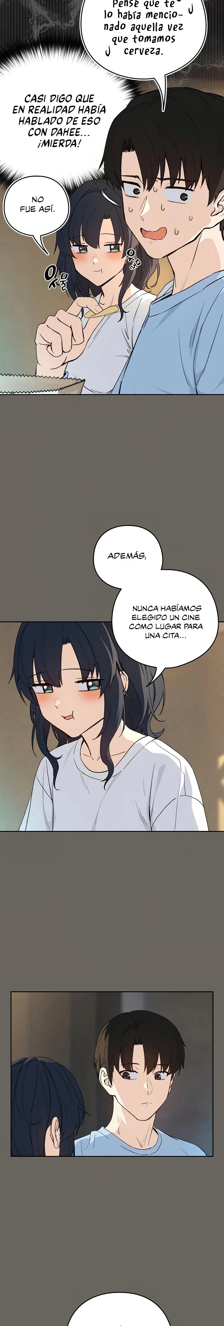 Relaciones amorosas despues del trabajo Capitulo 100 página 9