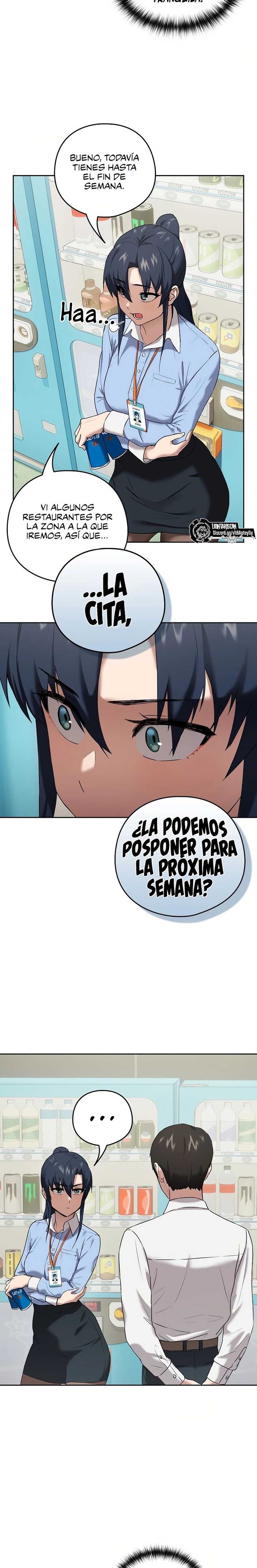 Relaciones amorosas despues del trabajo Capitulo 3 página 14