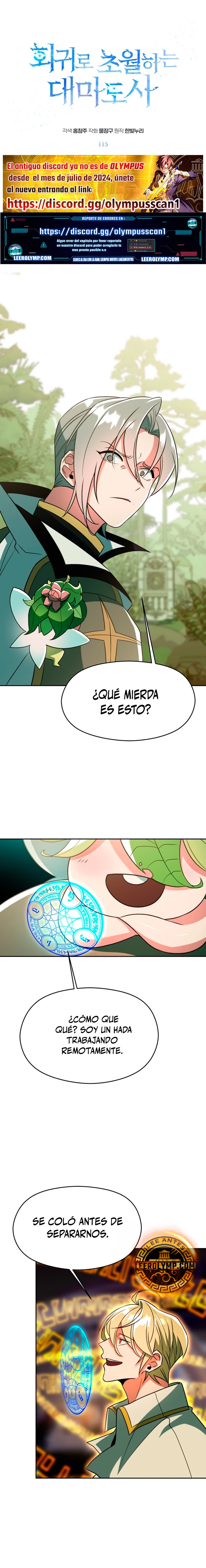 Archimago trascendiendo a través de la regresión Capitulo 115 página 2