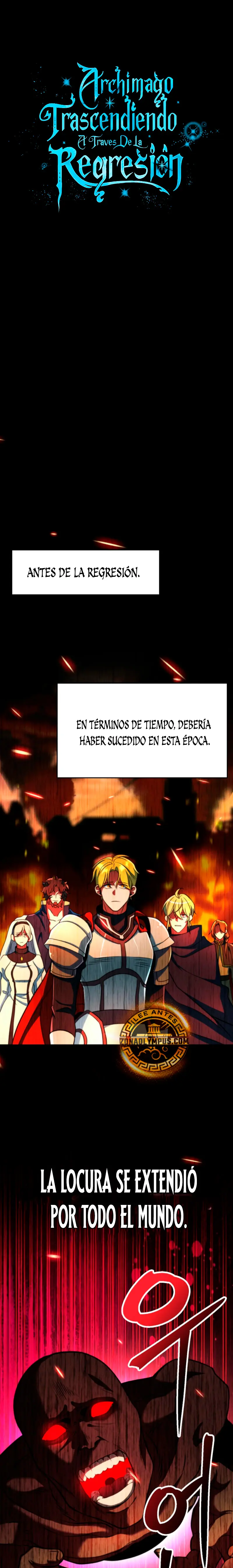 Archimago trascendiendo a través de la regresión Capitulo 140 página 3