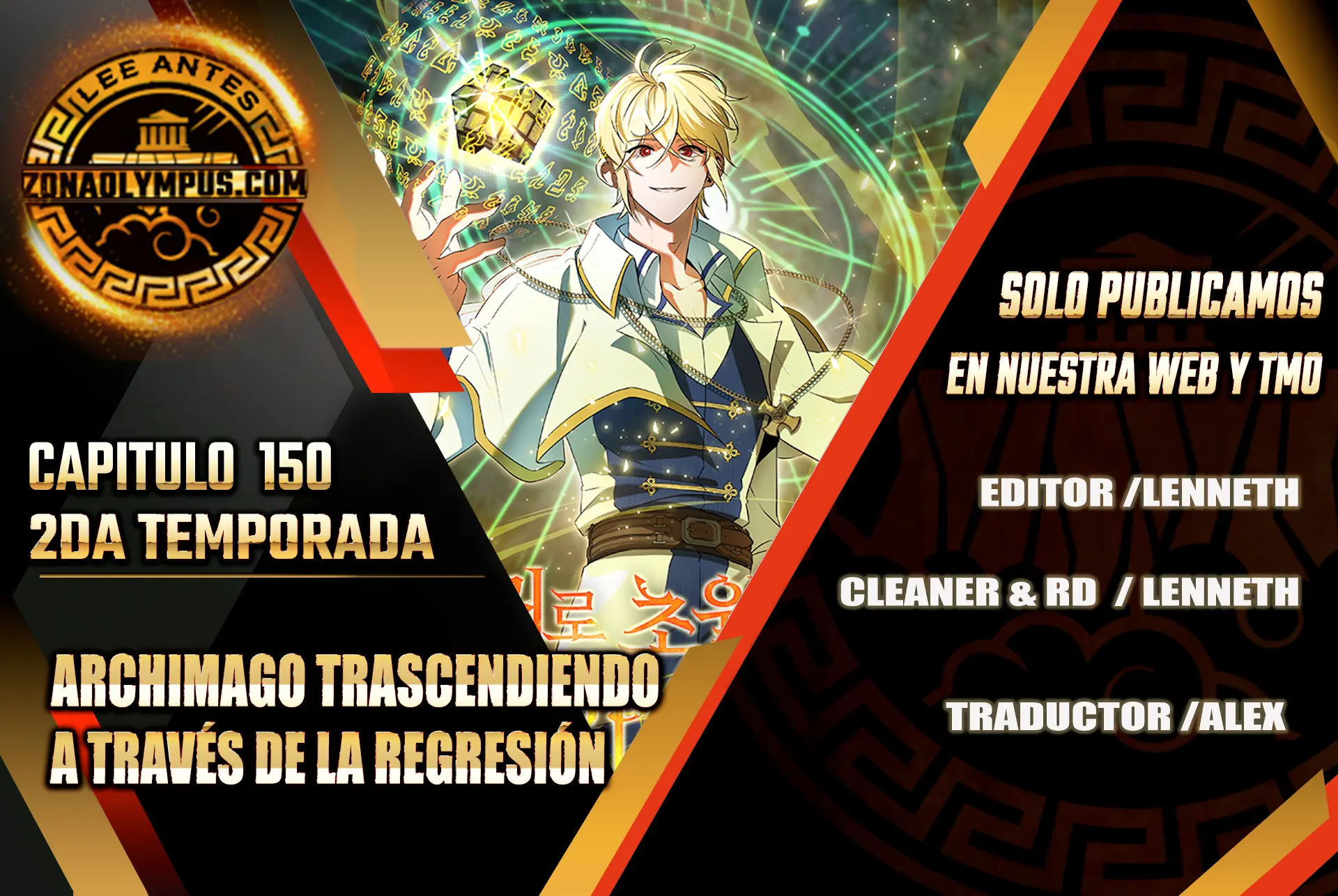 Archimago trascendiendo a través de la regresión Capitulo 150 página 2