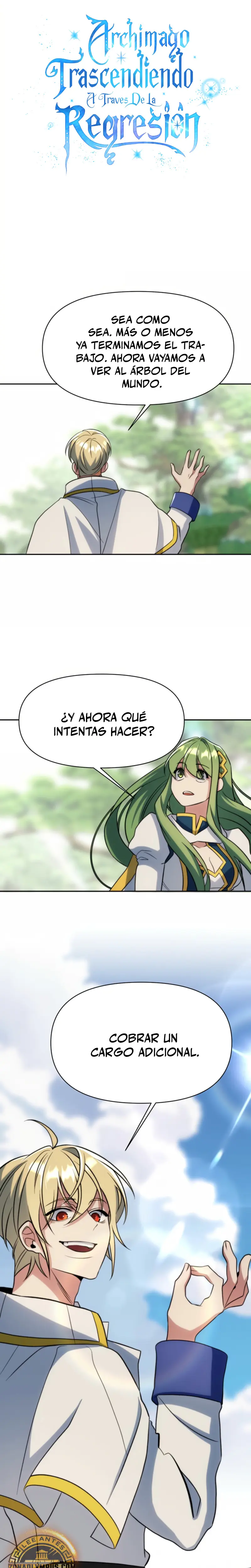 Archimago trascendiendo a través de la regresión Capitulo 189 página 3