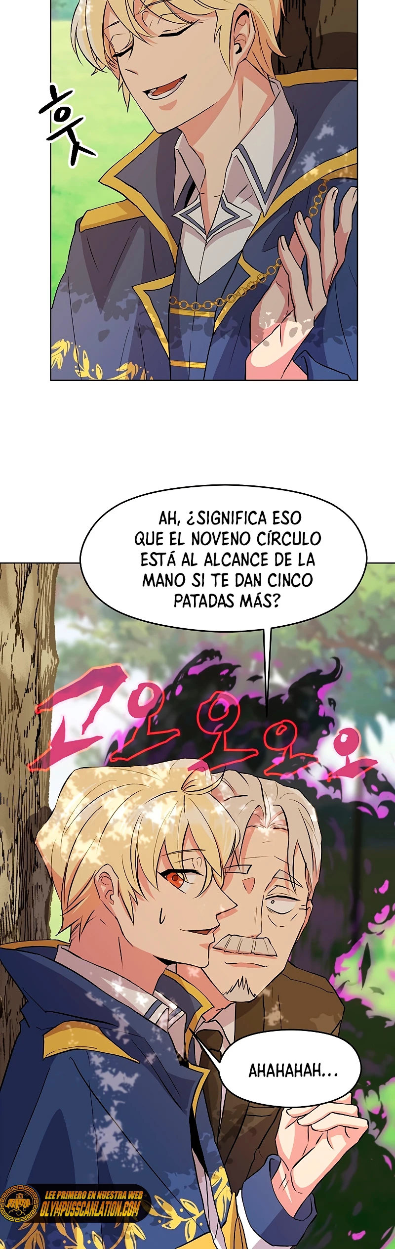Archimago trascendiendo a través de la regresión Capitulo 3 página 54
