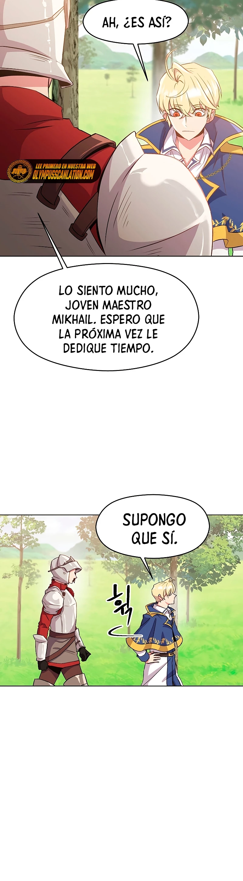 Archimago trascendiendo a través de la regresión Capitulo 3 página 6