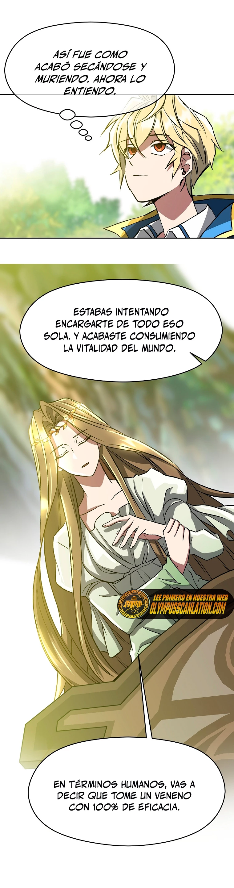 Archimago trascendiendo a través de la regresión Capitulo 38 página 21