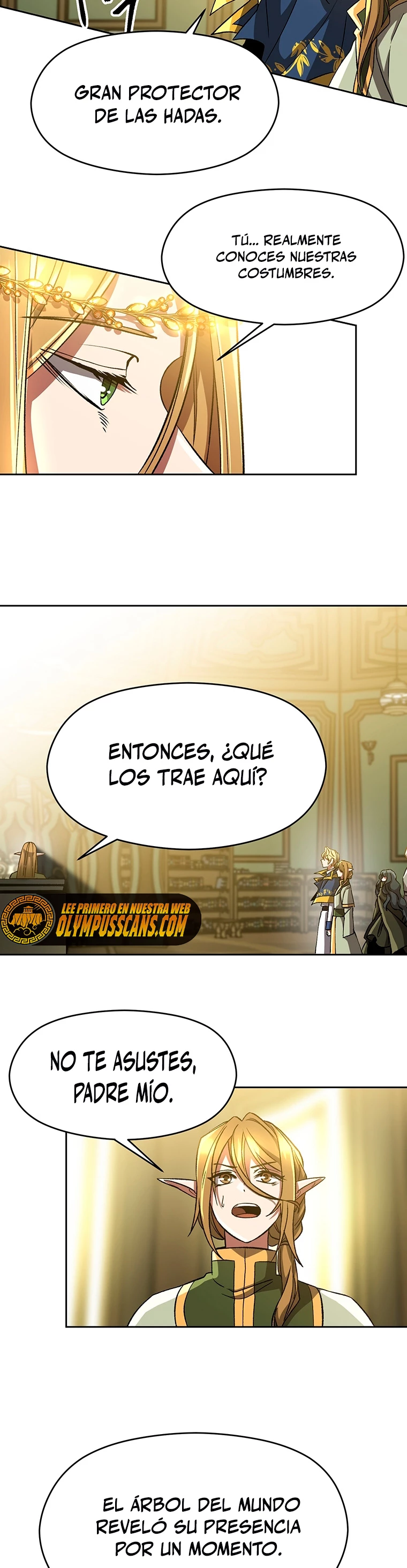 Archimago trascendiendo a través de la regresión Capitulo 40 página 3