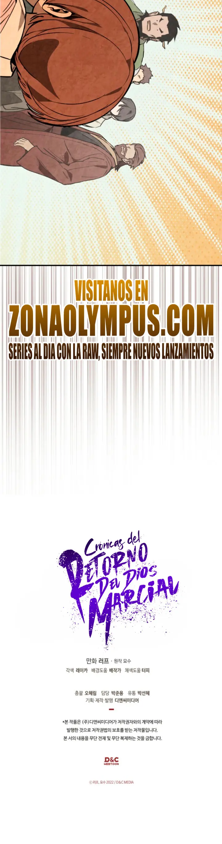 Crónicas del Retorno del Dios Marcial Capitulo 154 página 22