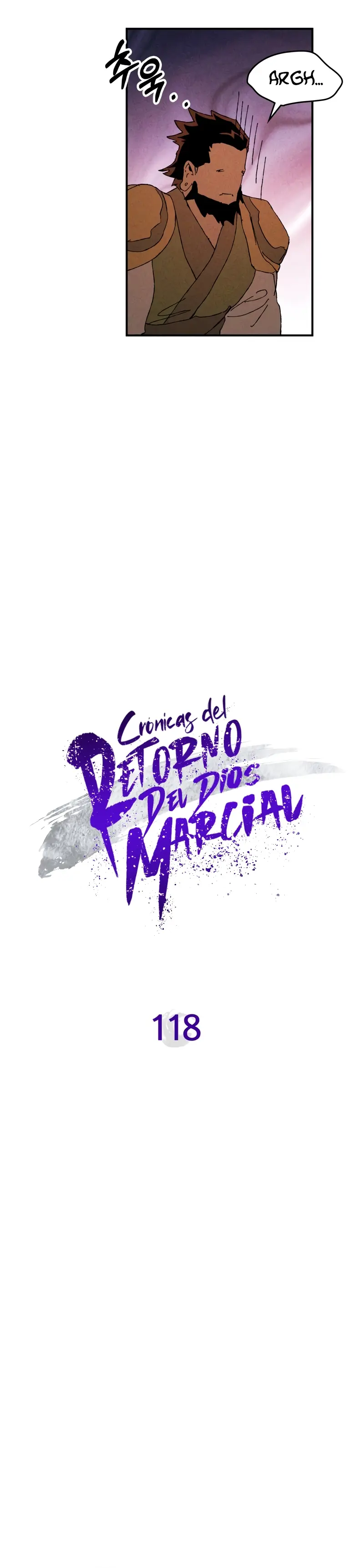 Crónicas del Retorno del Dios Marcial Capitulo 118 página 3