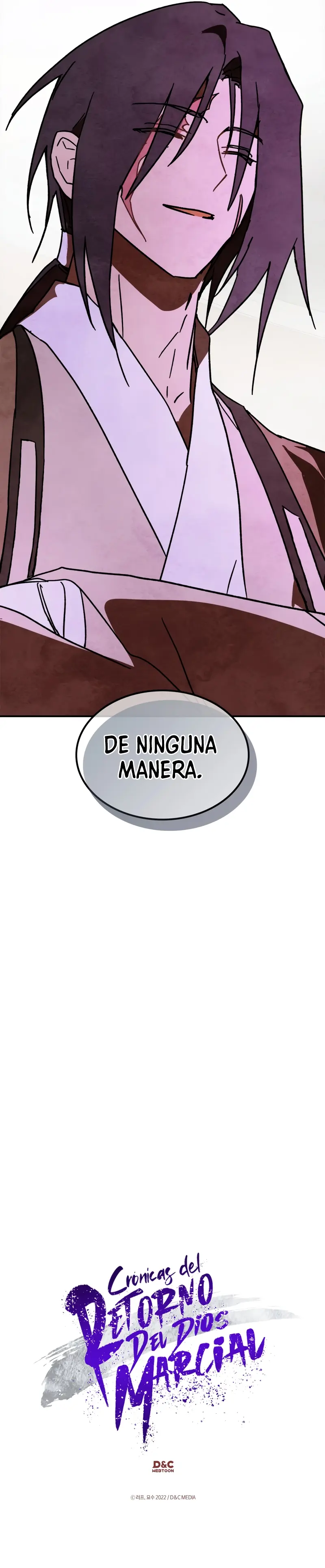 Crónicas del Retorno del Dios Marcial Capitulo 129 página 35