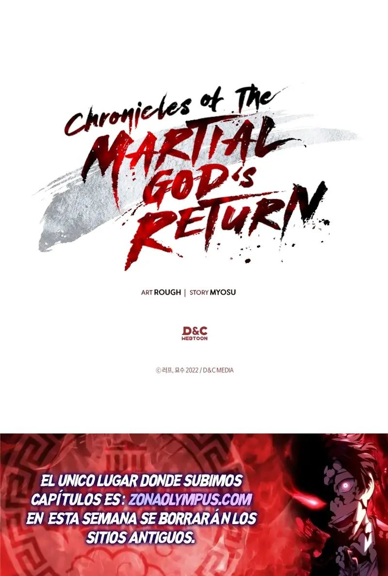 Crónicas del Retorno del Dios Marcial Capitulo 135 página 30