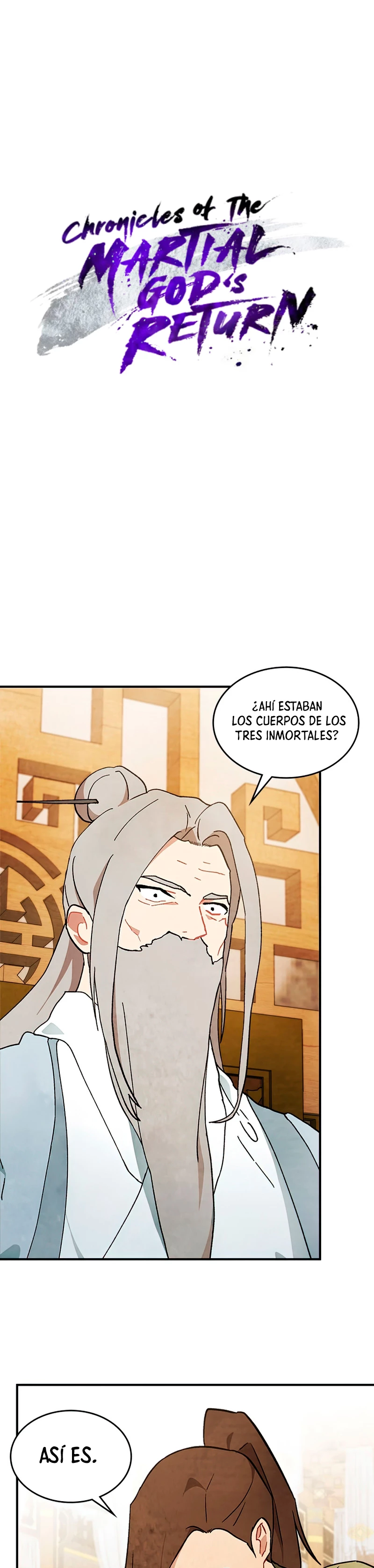 Crónicas del Retorno del Dios Marcial Capitulo 36 página 3
