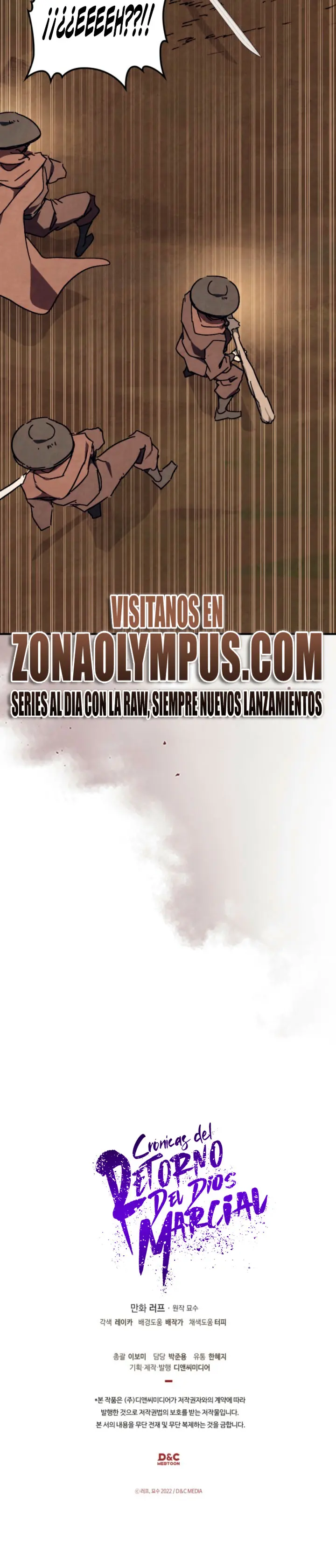 Crónicas del Retorno del Dios Marcial Capitulo 168 página 29