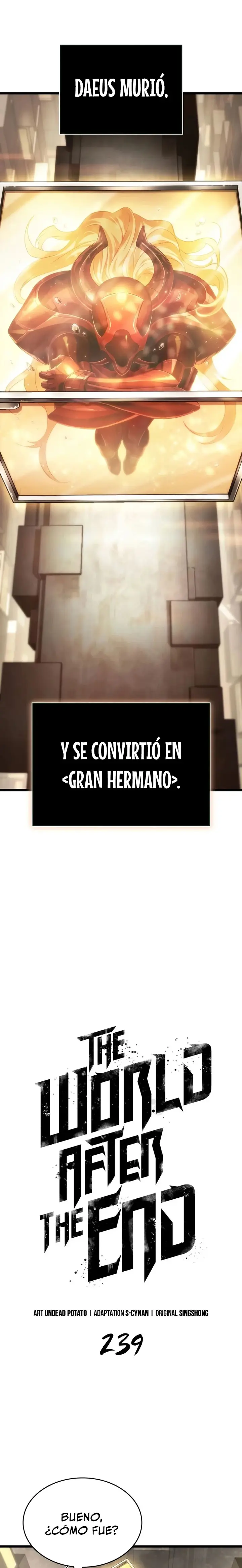 El Mundo Despues del Fin Capitulo 239 página 3
