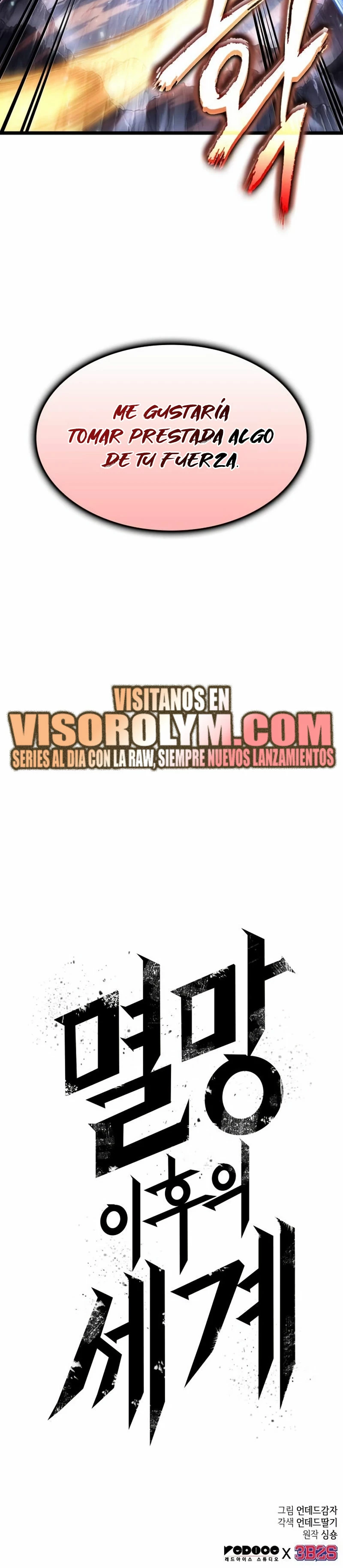 El Mundo Despues del Fin Capitulo 121 página 39