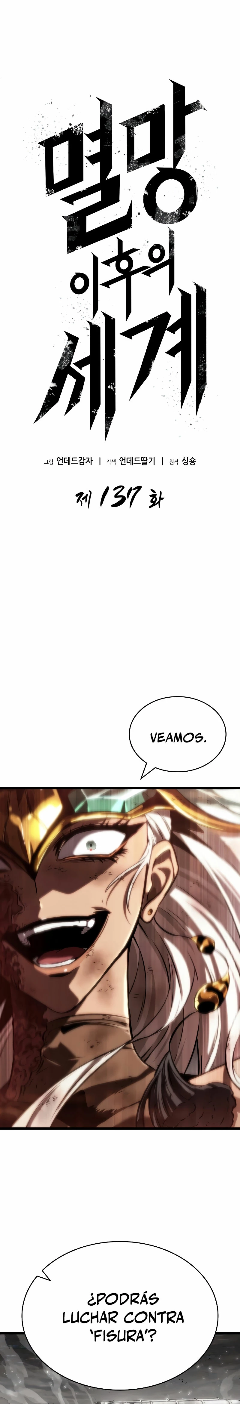 El Mundo Despues del Fin Capitulo 137 página 8