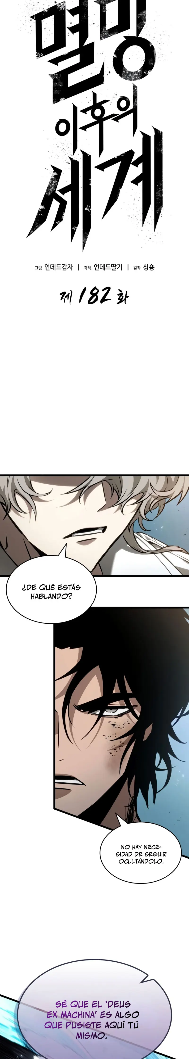 El Mundo Despues del Fin Capitulo 182 página 5