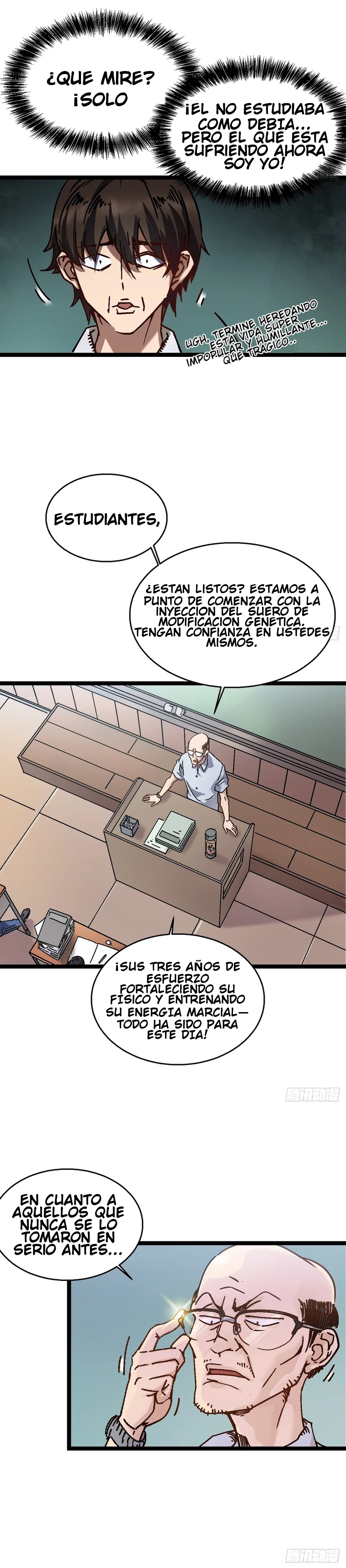 Mi evolución Marcial Empezó cuando Desperté al Rey de los Monstruos Capitulo 1 página 10