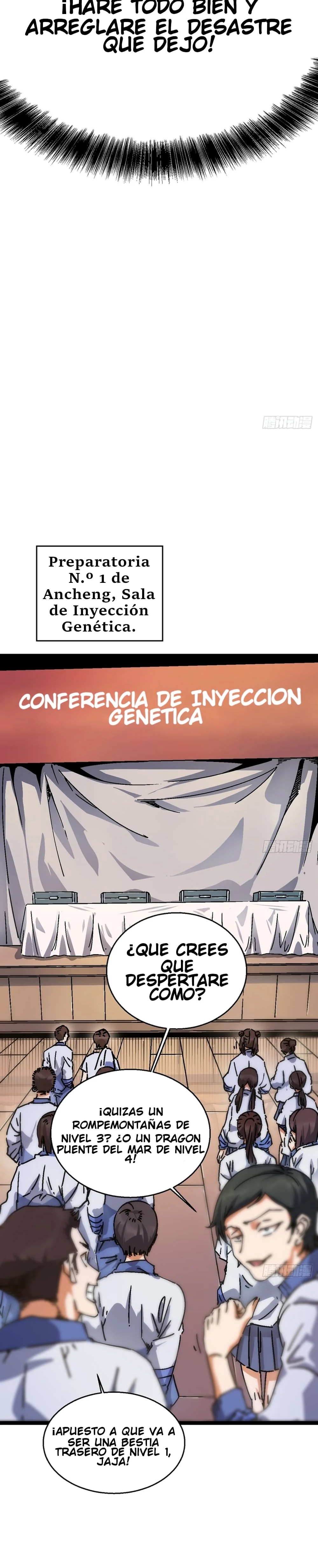 Mi evolución Marcial Empezó cuando Desperté al Rey de los Monstruos Capitulo 1 página 12