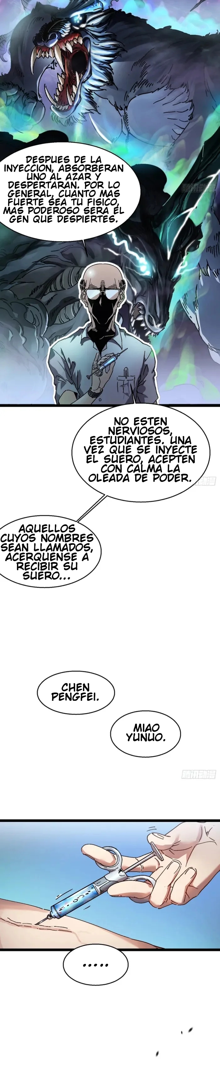 Mi evolución Marcial Empezó cuando Desperté al Rey de los Monstruos Capitulo 1 página 14