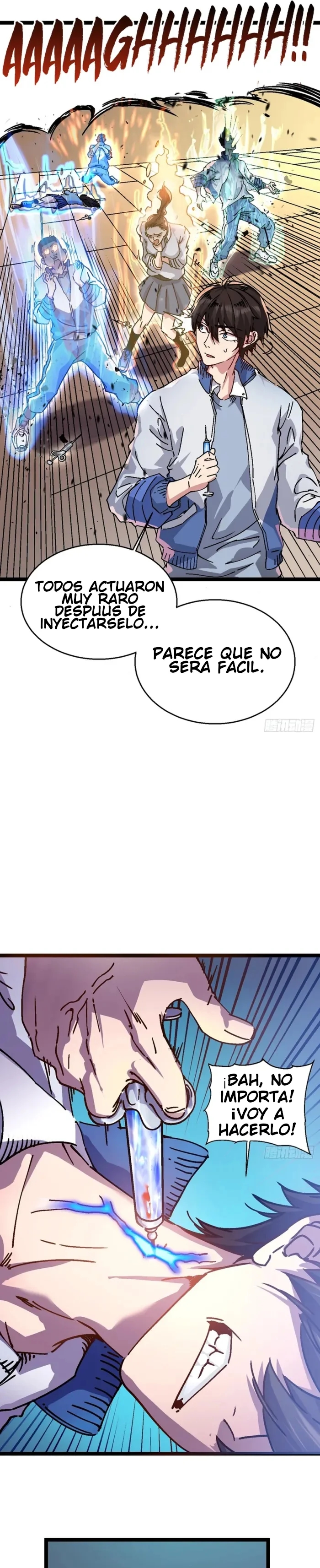 Mi evolución Marcial Empezó cuando Desperté al Rey de los Monstruos Capitulo 1 página 15