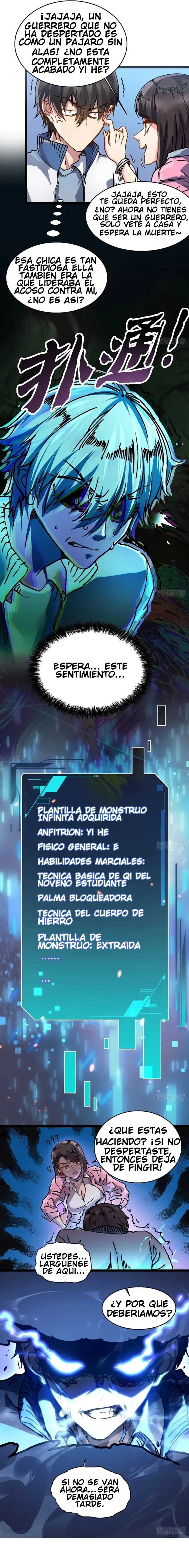 Mi evolución Marcial Empezó cuando Desperté al Rey de los Monstruos Capitulo 1 página 17