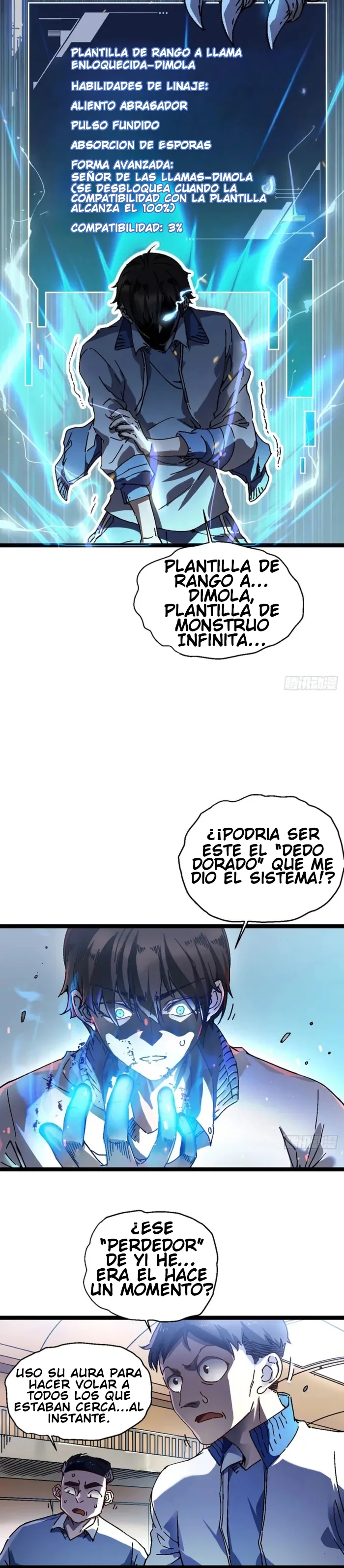 Mi evolución Marcial Empezó cuando Desperté al Rey de los Monstruos Capitulo 1 página 21