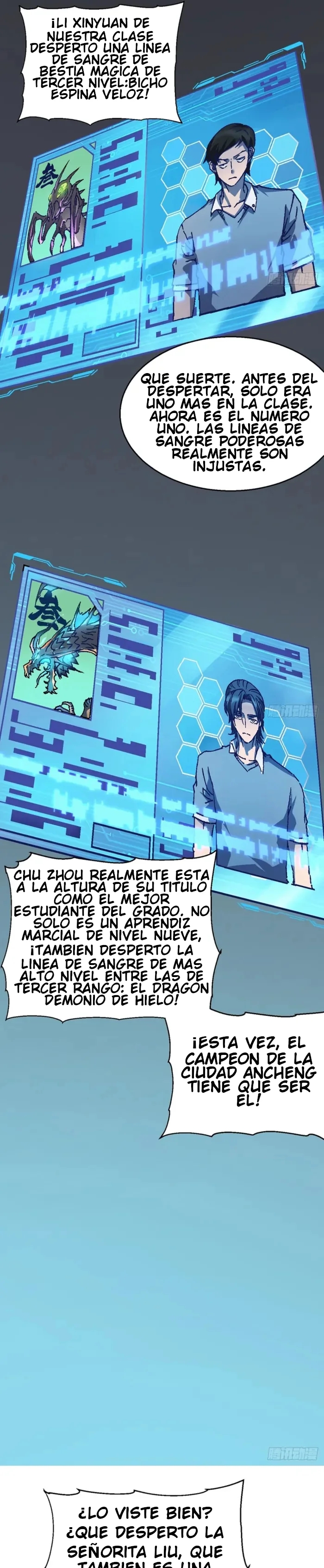 Mi evolución Marcial Empezó cuando Desperté al Rey de los Monstruos Capitulo 1 página 23