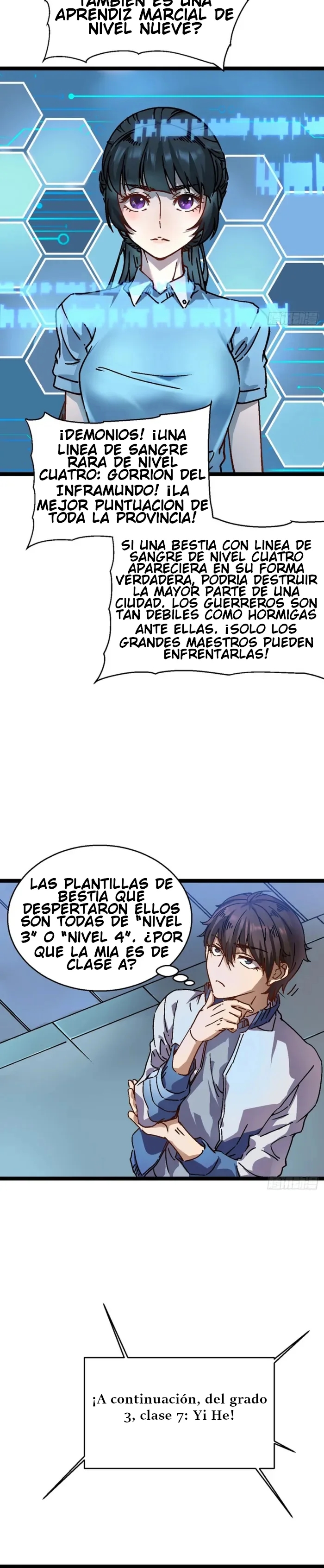 Mi evolución Marcial Empezó cuando Desperté al Rey de los Monstruos Capitulo 1 página 24