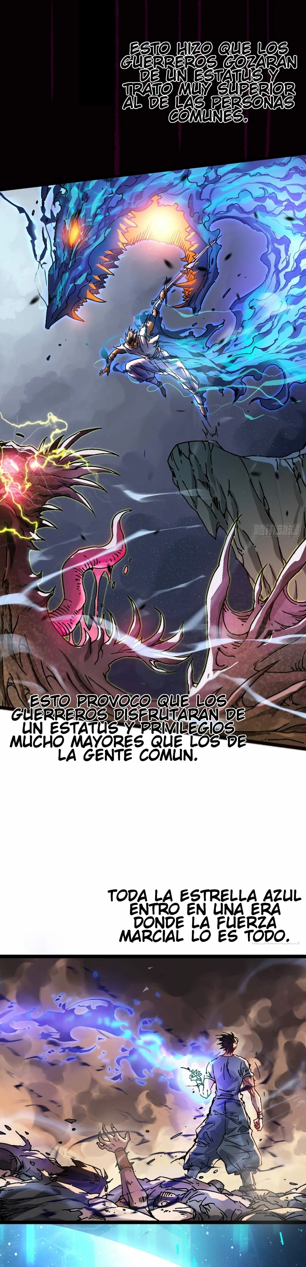 Mi evolución Marcial Empezó cuando Desperté al Rey de los Monstruos Capitulo 1 página 6