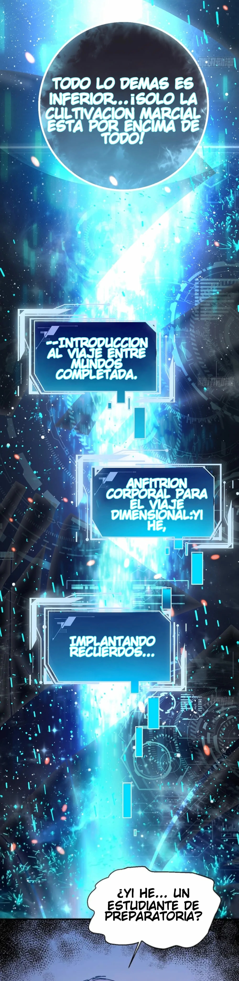 Mi evolución Marcial Empezó cuando Desperté al Rey de los Monstruos Capitulo 1 página 7