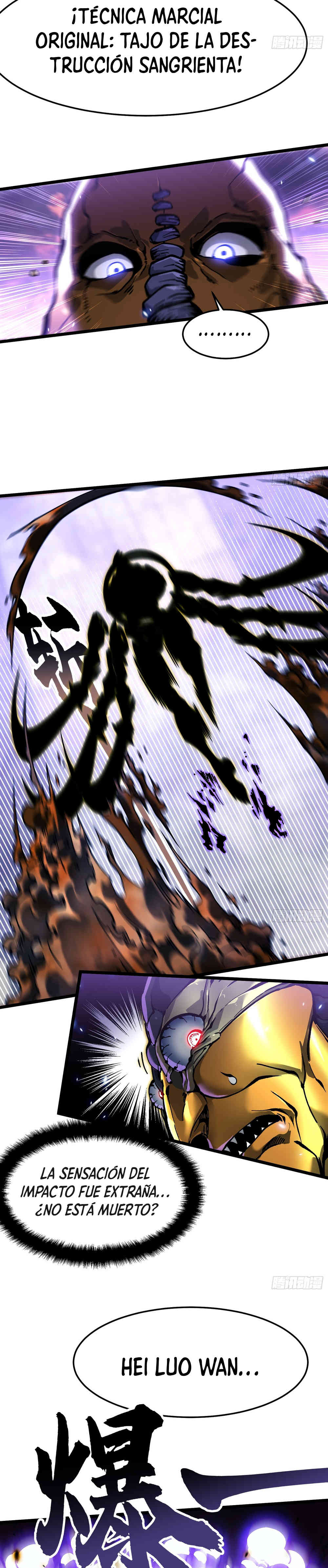 Mi evolución Marcial Empezó cuando Desperté al Rey de los Monstruos Capitulo 100 página 6