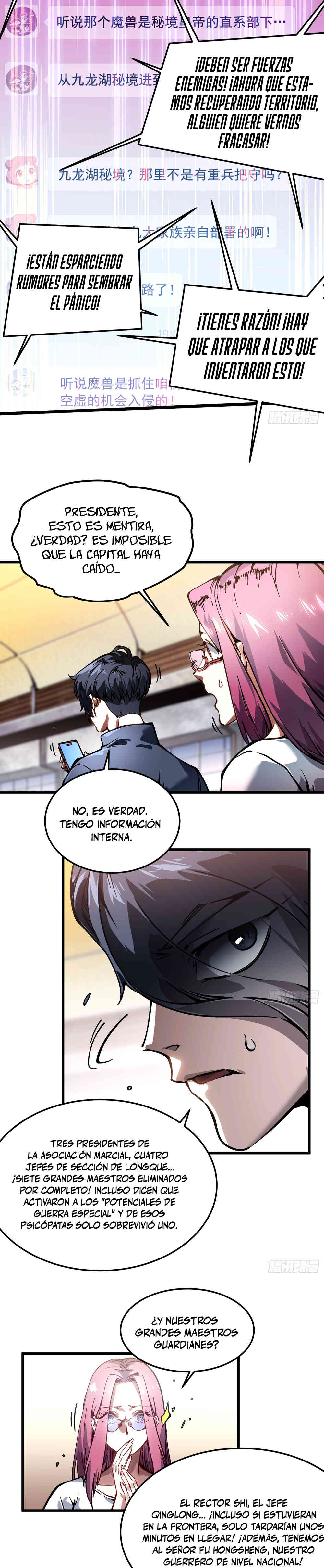 Mi evolución Marcial Empezó cuando Desperté al Rey de los Monstruos Capitulo 103 página 6