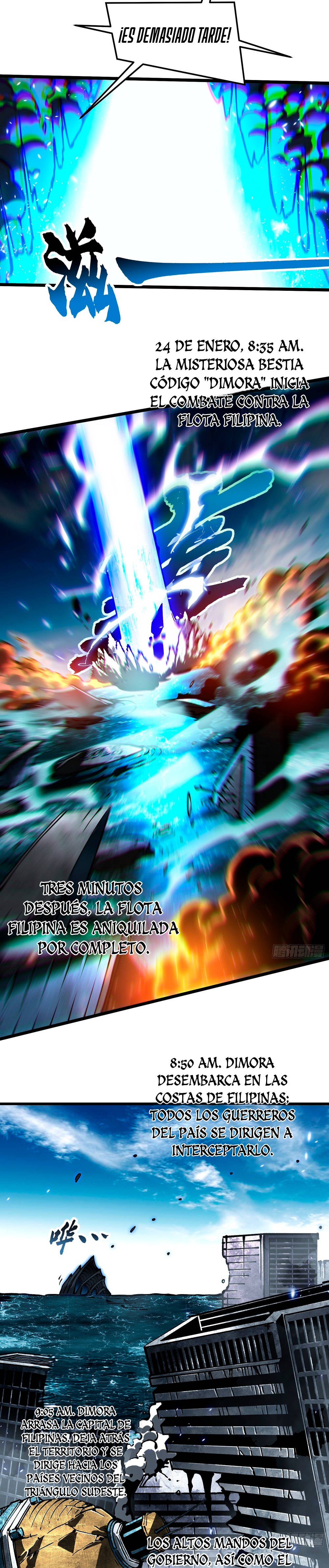 Mi evolución Marcial Empezó cuando Desperté al Rey de los Monstruos Capitulo 111 página 13